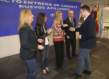 Aumentan las afiliaciones al PP en Madrid 