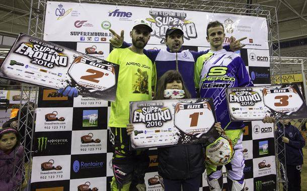 El Balear, Joan Pau Segura, se proclama campeón de España de Superenduro 2016 en Moralzarzal