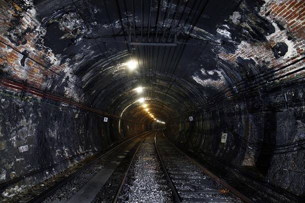 Estado del túnel previo a las obras