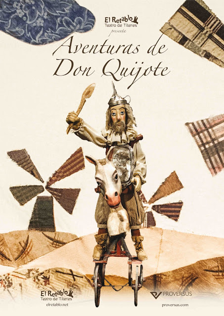 Las aventuras de Don Quijote, en el Teatro de Títeres de Guadarrama