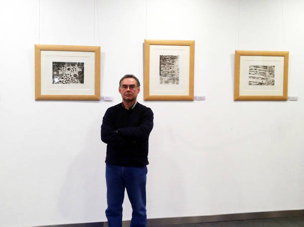 Hasta el 13 de enero, Galapagar acoge la exposición litográfica de Antonio Estévez Sánchez