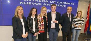 El PP de Madrid gana 1.421 afiliados desde la llegada de Cristina Cifuentes 