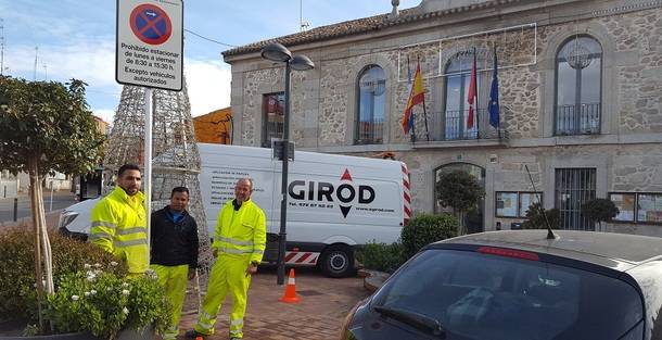 Nueva señalización vial en el casco urbano de Valdemorillo