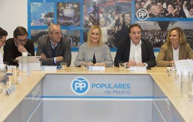 Cifuentes hace balance de la gestora del PP de Madrid