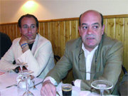 Antonio Vicente (derecha), con Ignacio González Velayos  (Foto: E. P.)