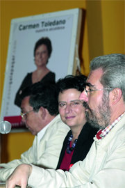 Carmen Toledano, durante un acto sobre urbanismo (Foto: R. MIGUEL PEÑA)