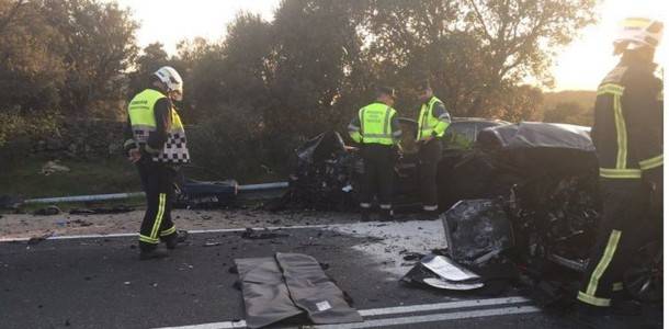 El pasado sábado se saldó con un muerto y tres heridos graves en a carreteras de la Sierra