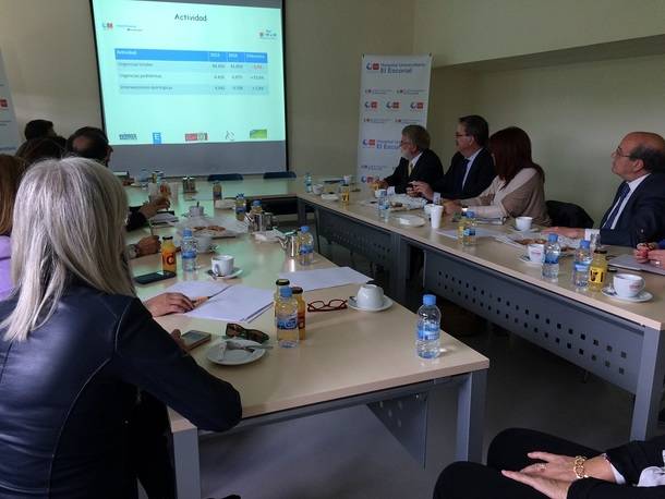 Reunión del Viceconsejero de Sanidad con los alcaldes de la Sierra Noroeste en El Escorial