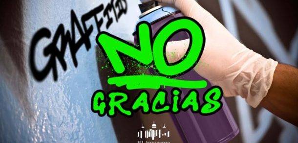 “¿Grafitis?. No, gracias”, nueva campaña de limpieza en San Lorenzo del Escorial