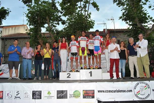 Antonio Martín, vencedor del GP Ciclismo Ayuntamiento El Escorial