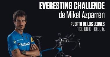 Guadarrama acoge el sábado el reto Everesting Challenge del ciclista Mikel Azparren 