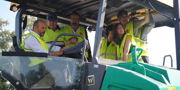 Valdemorillo uno de los primeros en disfrutar de las mejoras realizadas en las carreteras de la zona