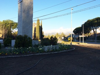 Habilitado un pozo para regar el parque de la Estación de Alpedrete