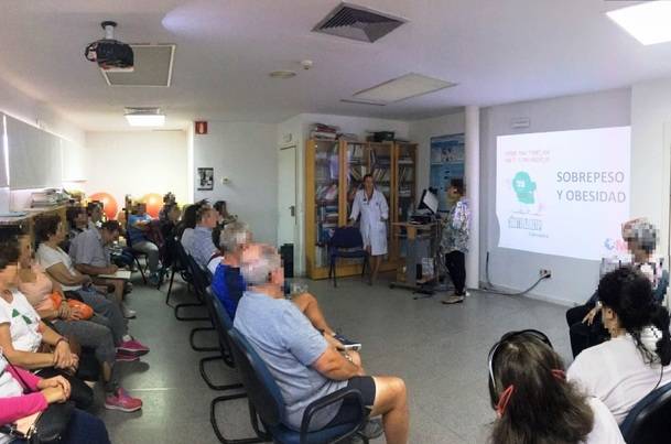 En marcha una campaña frente a la obesidad para que cien pacientes pierdan una tonelada de peso 