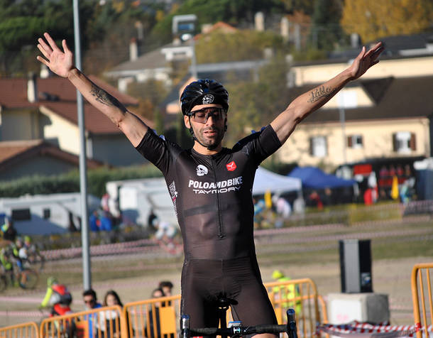 Carlos Hernández y Ruth Moll pletóricos en el ciclocross de Los Molinos