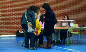 La jornada electoral transcurrió sin ninguna incidencia.