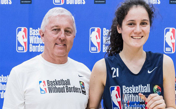 Alba Sánchez-Ramos de Torrelodones única española presente en el Basketball Without Borders