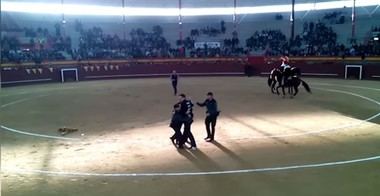 Condenan a un guardia civil que amenazó y agredió a un antitaurino en la plaza de toros de Valdemorillo