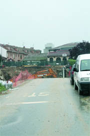 Las excavadoras han eliminado las calles Concejo y Norte  (Foto: R. M. P.)