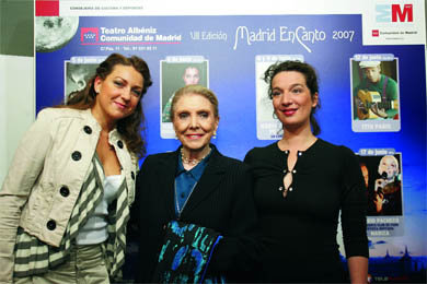 Wim Mertens, Dulce Pontes y María Dolores Pradera, dos de los protagonistas de la nueva edición del Festival Madrid EnCanto