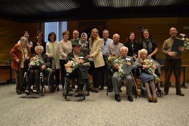 Vecinos de Collado Villalba con más de 100 años de edad recibieron un homenaje del Ayuntamiento