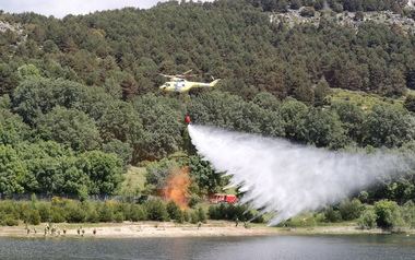 La Comunidad de Madrid presenta en Cercedilla el dispositivo regional para luchar contra el fuego