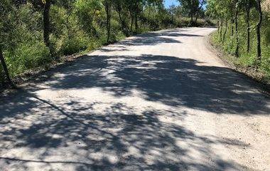 Acondicionamiento de varios caminos en El Escorial