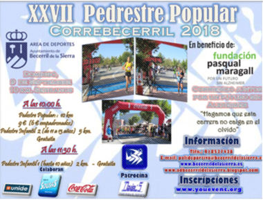 XXVII Pedestre Popular ‘Correbecerril’ 2018