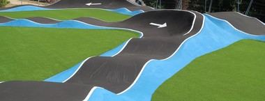 Inaugurada la pista de Pump Track en San Lorenzo