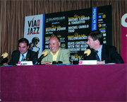 Imagen de la presentación de ‘Viajazz 2007’ en la sede de la SGAE  (Foto: Ricardo Miguel Peña)