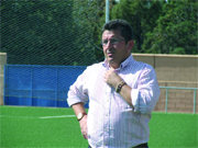 Javier de Lucas, durante un partido de la pasada campaña  (Foto: EL FARO)