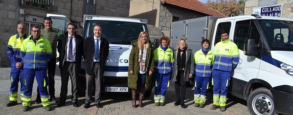 El Ayuntamiento de Collado Villalba presenta los vehículos de ‘emisiones 0’ para limpieza pública