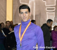 En Guadarrama Héctor Alonso se proclama Campeón de España de Patinaje Artístico en Logroño