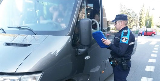 Control de los vehículos y comercios por las cámaras de seguridad de Torrelodones y Galapagar