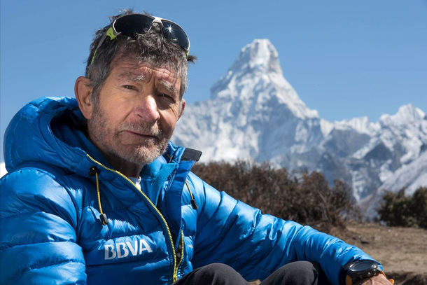 Con el título ‘Mi vida en la montaña’, Carlos Soria impartirá una conferencia en San Lorenzo de El Escorial