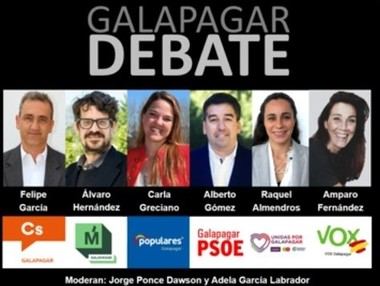 La iniciativa ciudadana reunió a todas las candidaturas políticas en el municipio de Galapagar