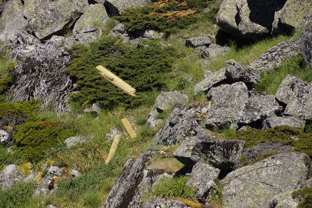 Vandalizan el banco instalado por el Ayuntamiento de Los Molinos en el ‘Pico de La Peñota’