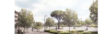 El próximo 1 de agosto comenzarán las obras de remodelación de la Plaza de Los Belgas de Collado Villalba