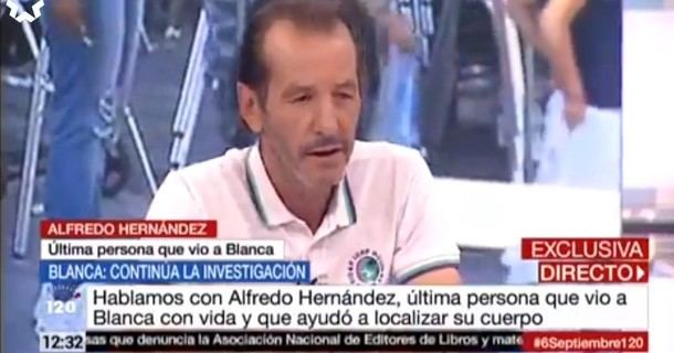 Alfredo Hernández fue la última persona que vio con vida a Blanca Fernández Ochoa