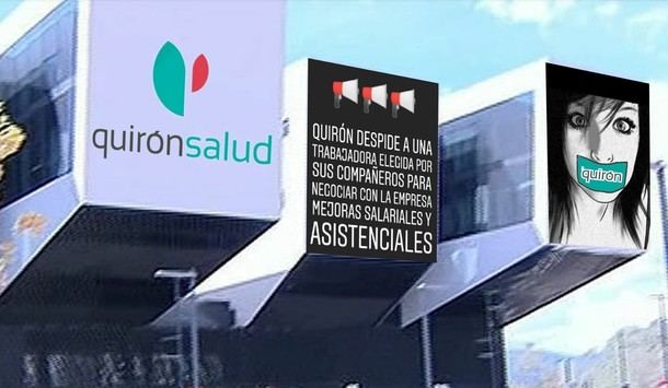 Trabajadores del Grupo Quirúrgico del Hospital General de Villalba denuncian el despido de una enfermera