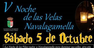 La noche de las velas en Navalagamella celebrará el próximo sábado su quinta edición