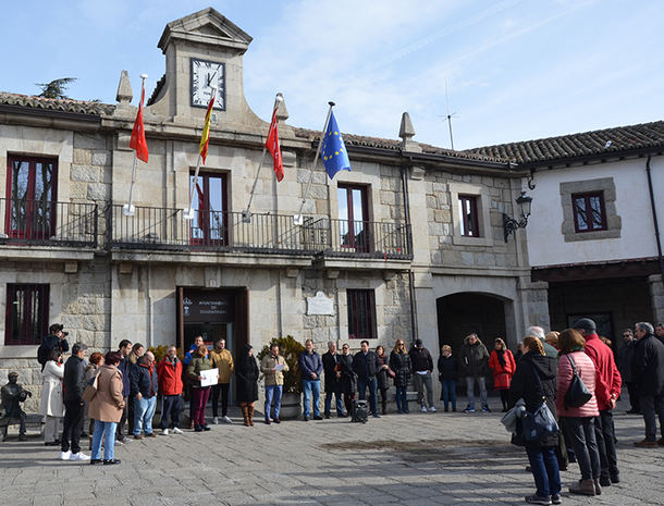 Guadarrama se unió este lunes al Día Internacional en Memoria de las Víctimas del Holocausto