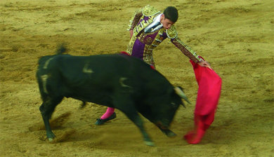 Pablo Lechuga brilló en la primera de la feria  (Foto: Gonzalo Matamala)