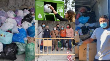 Guadarrama se vuelca con el reciclaje de ropa a través de los contenedores y las iniciativas solidarias de recogida