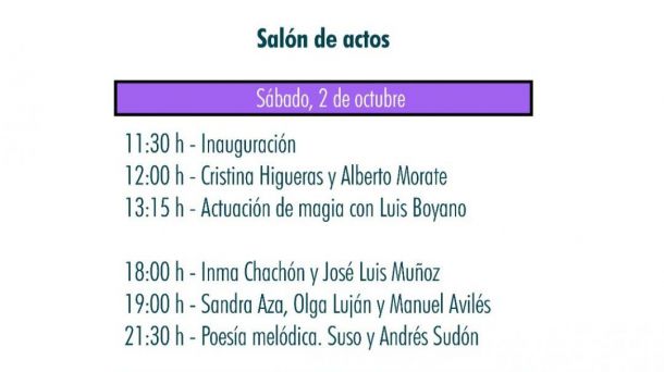 I Festival Literario de la Sierra enfocado a Reducción de Desigualdades