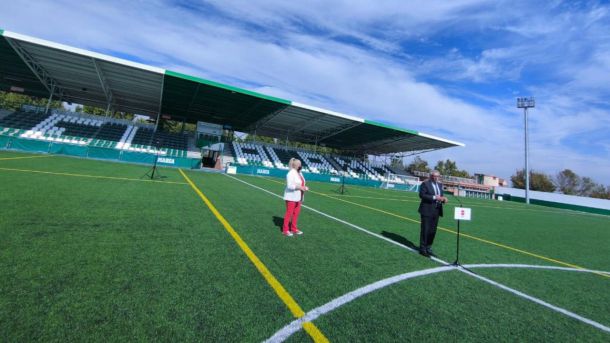 Finalizan las obras de remodelación del Estadio Municipal Facundo Rivas Pérez en El Álamo