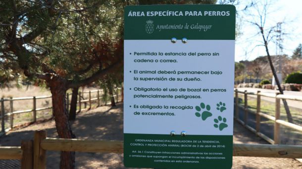 Galapagar crea tres nuevas zonas caninas en zona urbana