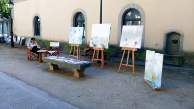 27 artistas participan en El Arte Sale a la Calle este fin de semana en San Lorenzo de El Escorial