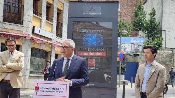 Valdemorillo prueba un proyecto piloto pionero para llevar la conectividad 5G a los pequeños municipios