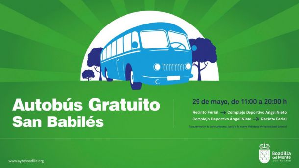 Autobús gratuito para acudir a la celebración de San Babilés